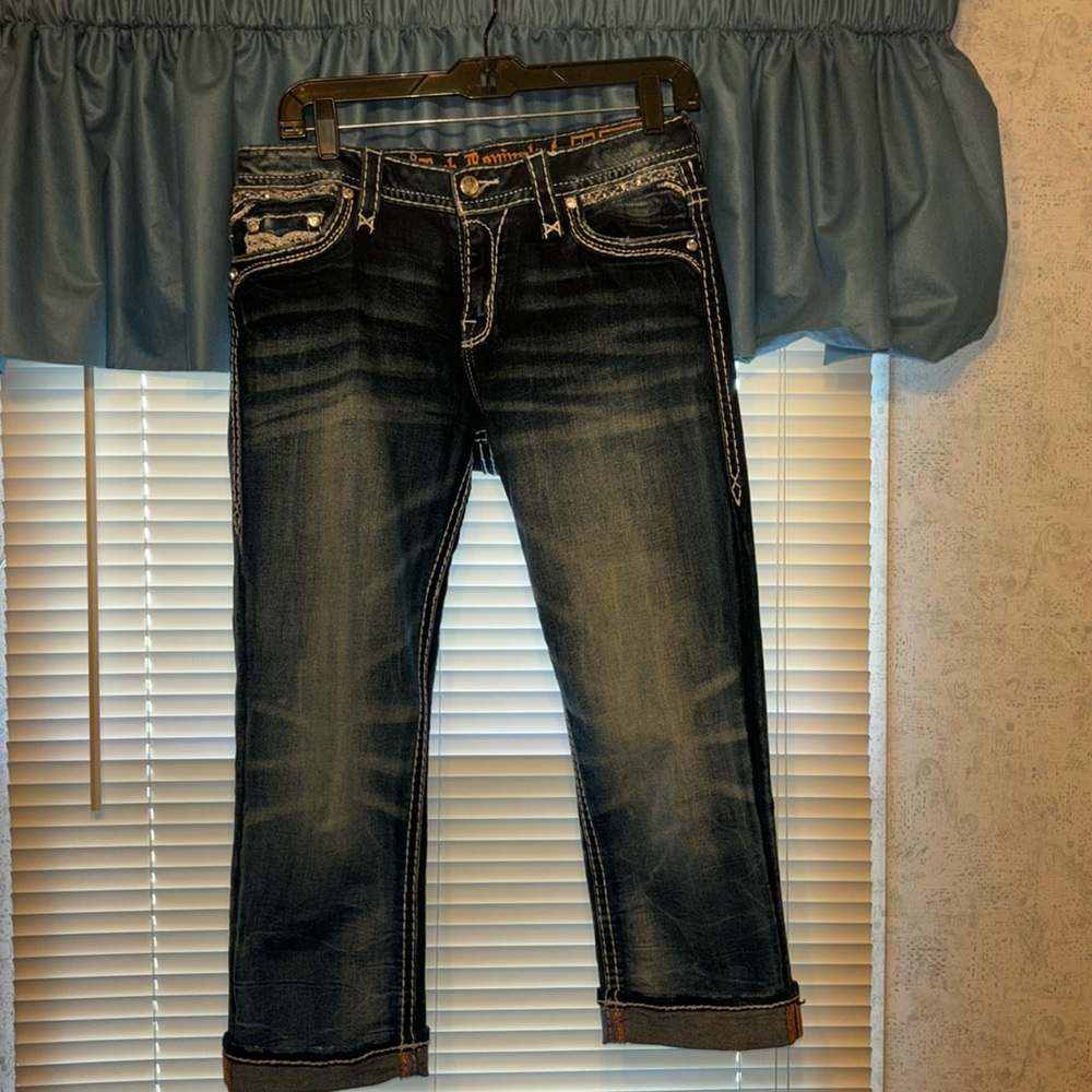 Women’s Rock Revival Easy Crop Jeans